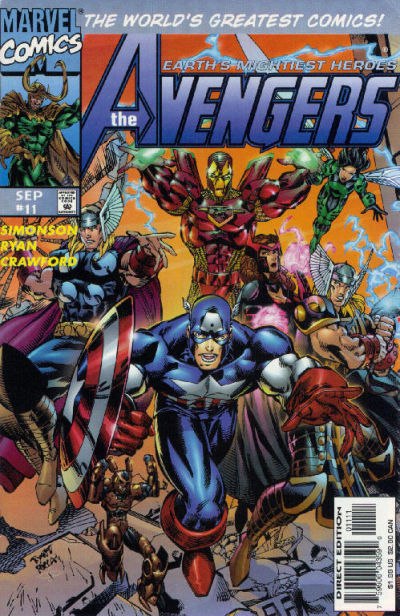 Avengers #11 [Direct Edition]