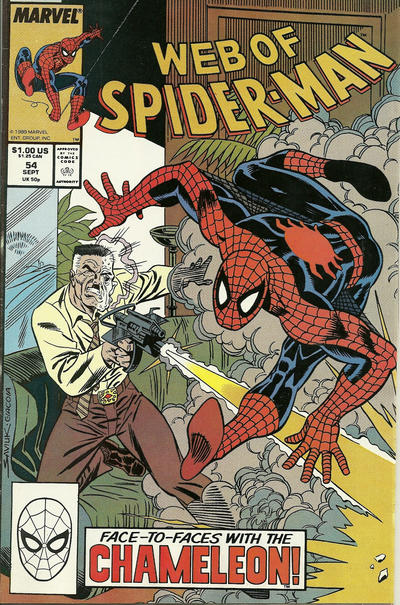 Web of Spider-Man #54 [Direct]-Fine (5.5 – 7)