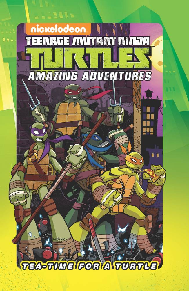 Teenage Mutant Ninja Turtles Tea Time For A Turtle Hardcover