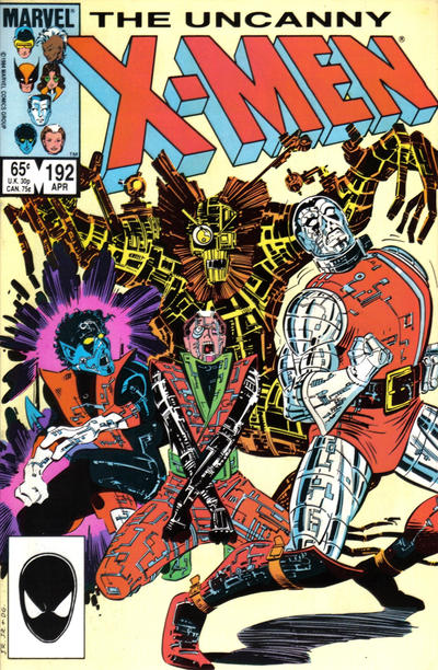 The Uncanny X-Men #192 [Direct]-Fine (5.5 – 7)