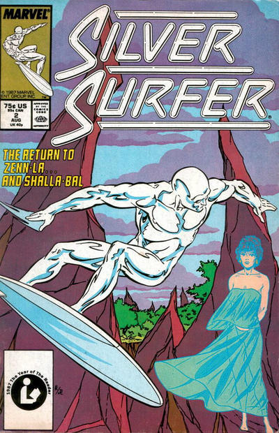 Silver Surfer #2 [Direct]-Near Mint (9.2 - 9.8)