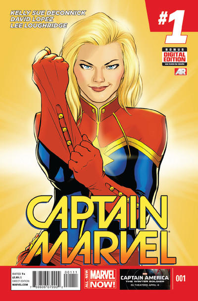 Captain Marvel #1 - Nm/M 9.8