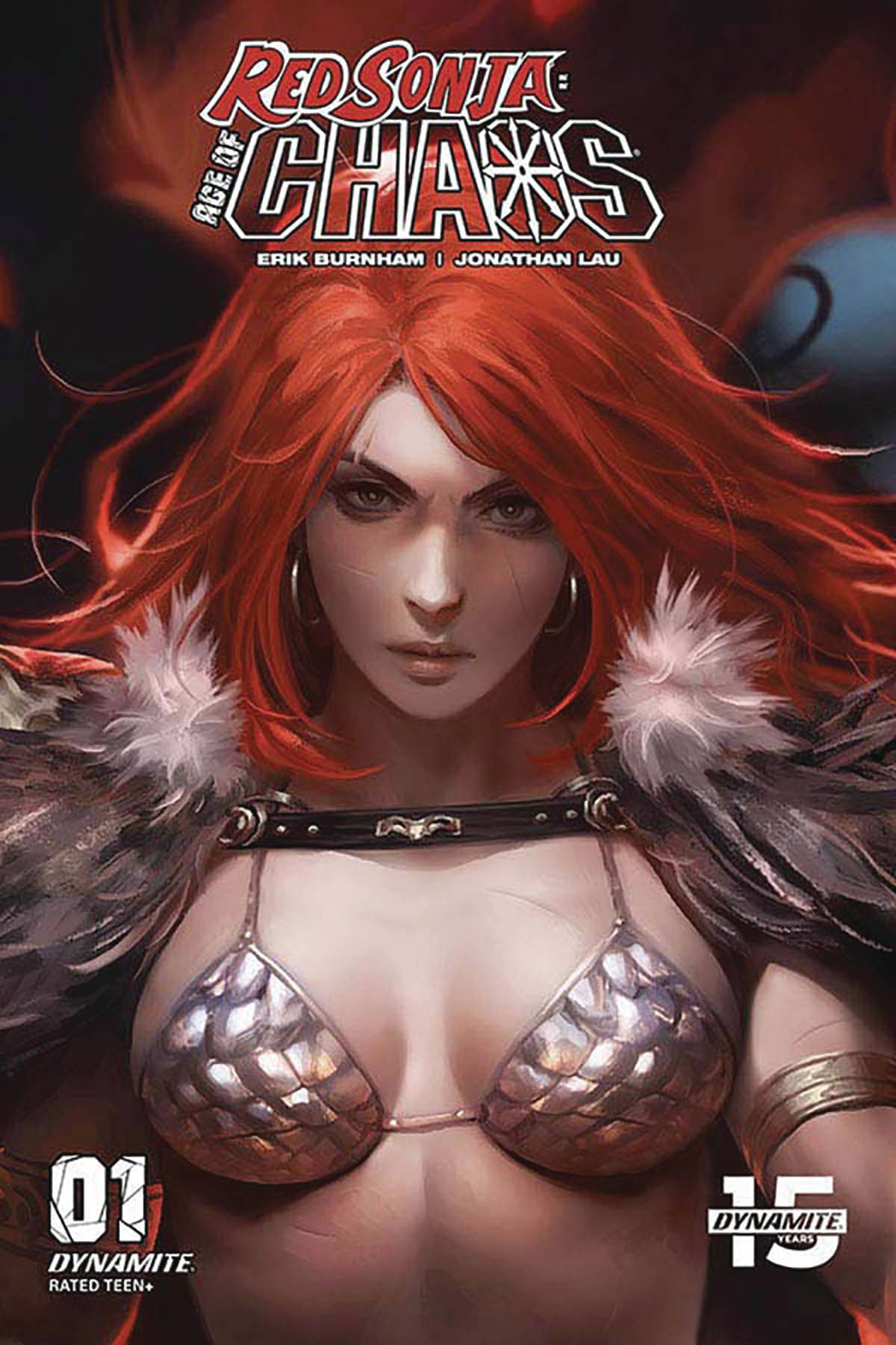 Red Sonja Age of Chaos #1 1 for 10 Chew Sneak Peek Incentive