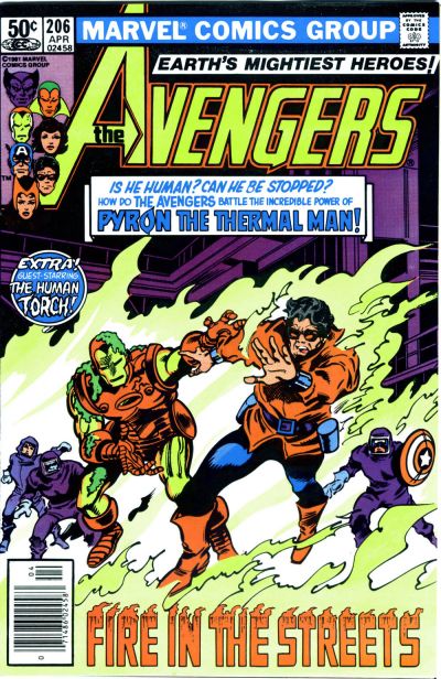 The Avengers #206 [Newsstand]-Very Fine 