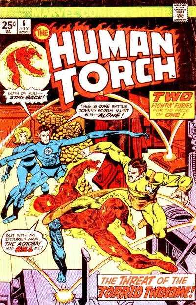 The Human Torch #6-Fine (5.5 – 7)