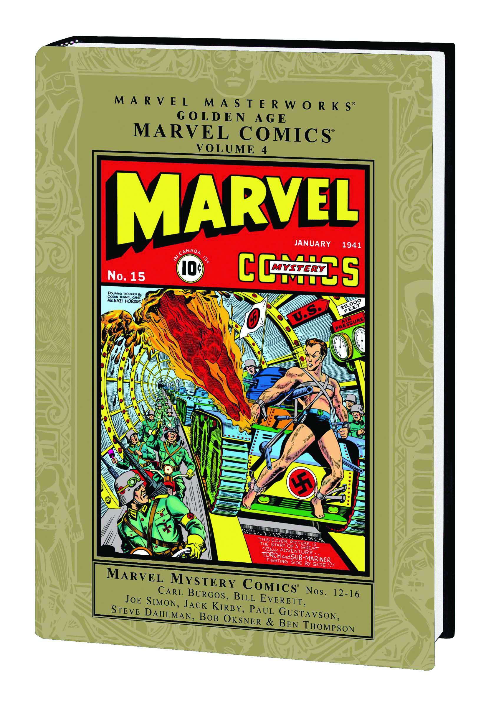 Marvel Masterworks Golden Age Marvel Comics Hardcover Volume 4