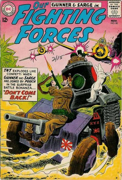 Our Fighting Forces #80-Very Good (3.5 – 5)