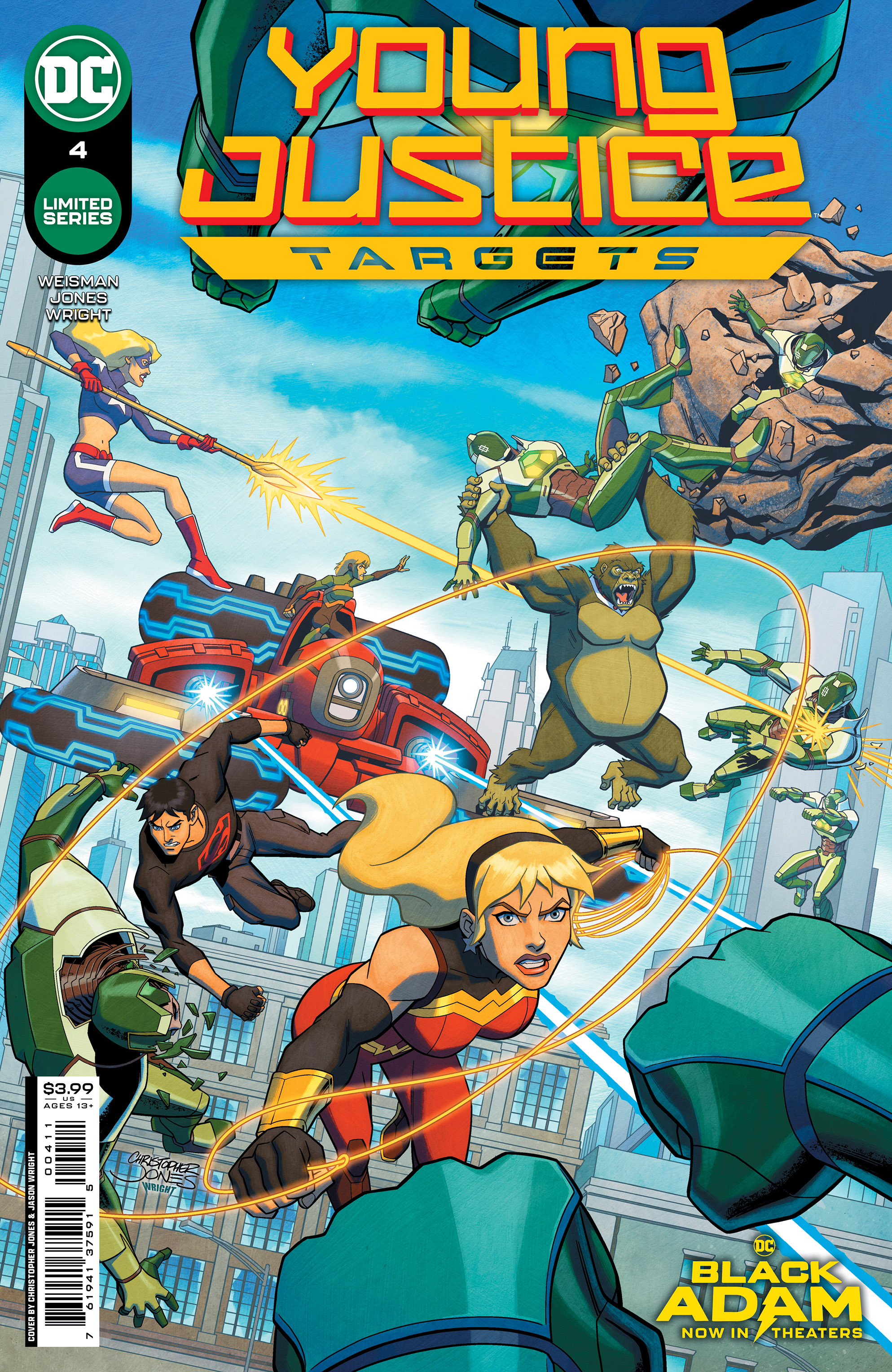 Young Justice Targets #4 Cover A Christopher Jones (Of 6)