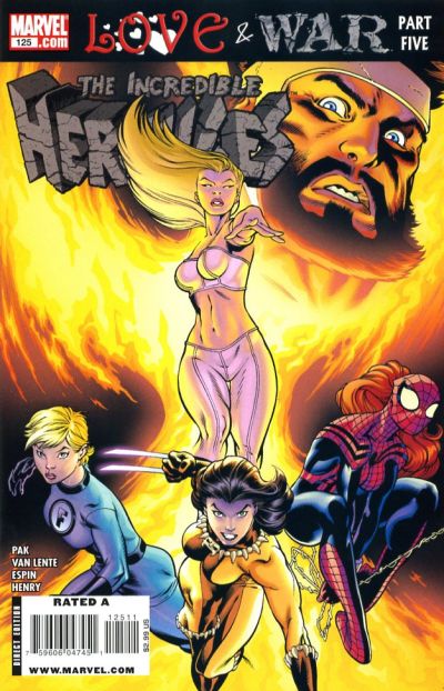 Incredible Hercules #125 (2008)-Near Mint (9.2 - 9.8)