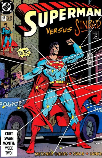 Superman #48 [Direct]-Near Mint (9.2 - 9.8)