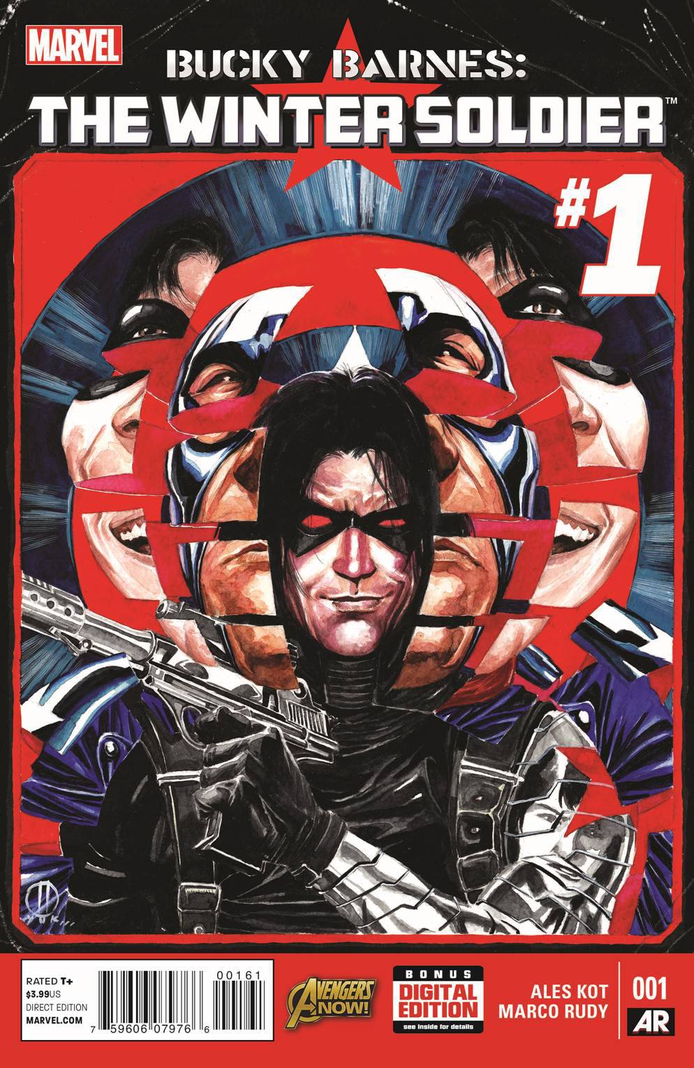 Bucky Barnes Winter Soldier #1 (2014)