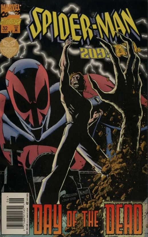 Spider-Man 2099 #32 [Newsstand]-Very Good (3.5 – 5)