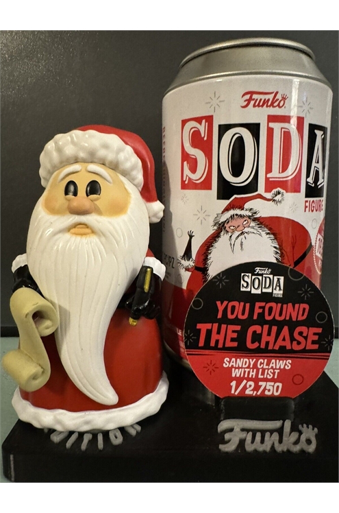 Funko Vinyl Soda: Sandy Claws Chase Pre-Owned