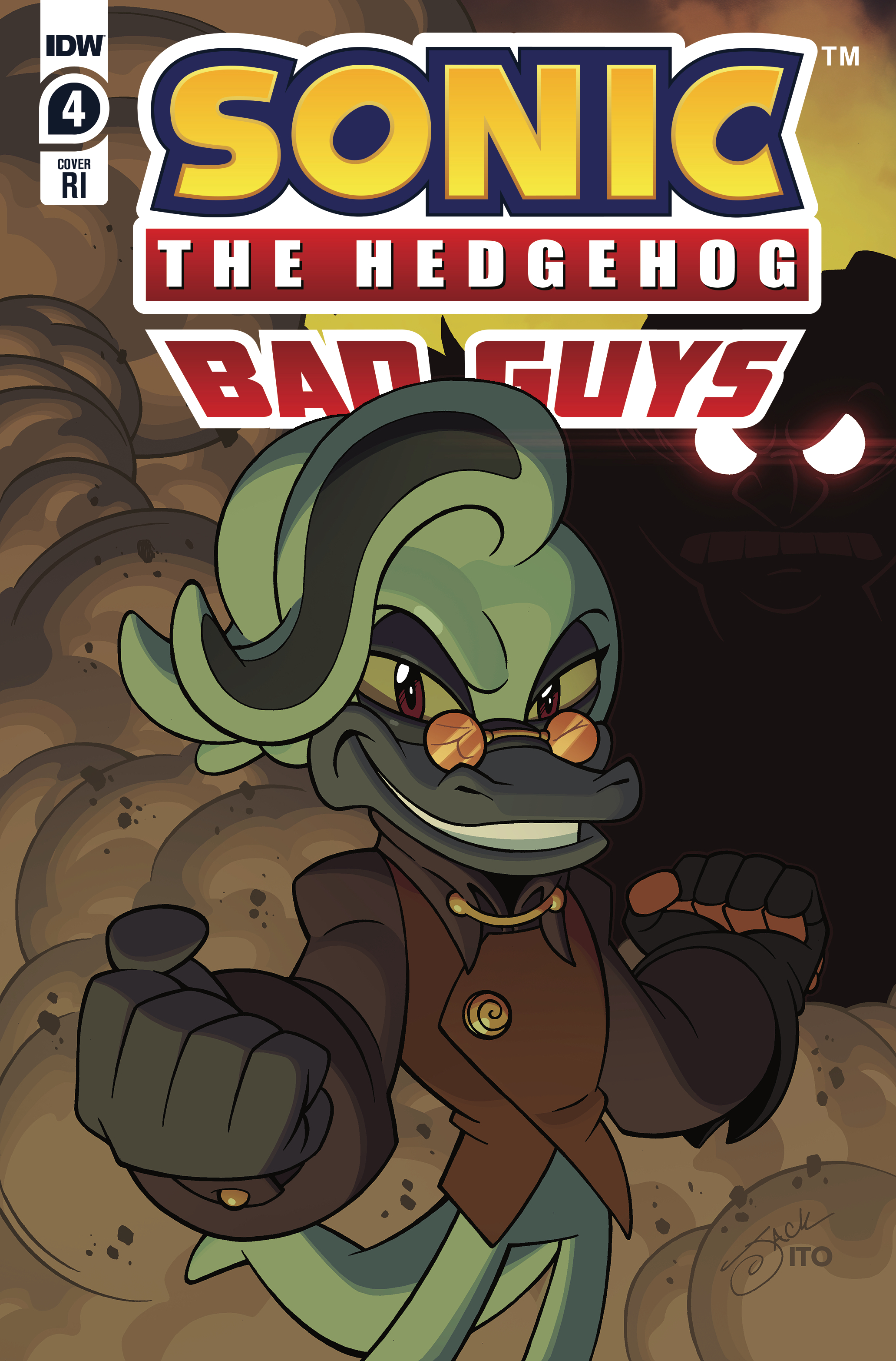 Sonic the Hedgehog Bad Guys #4 1 for 10 Incentive Lawrence (Of 4)