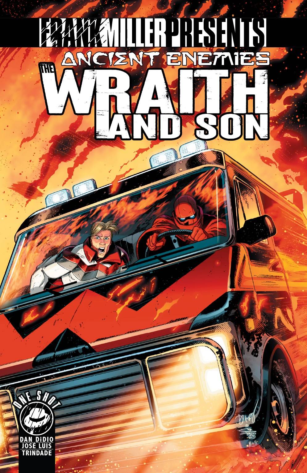 Ancient Enemies The Wraith & Son #1 Cover B Wraith Wagon Variant