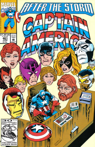 Captain America #401 [Direct] - Nm- 9.2