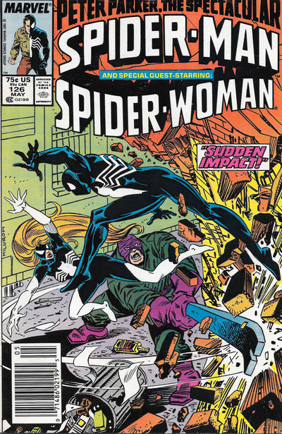 The Spectacular Spider-Man #126 [Newsstand]-Very Good (3.5 – 5)