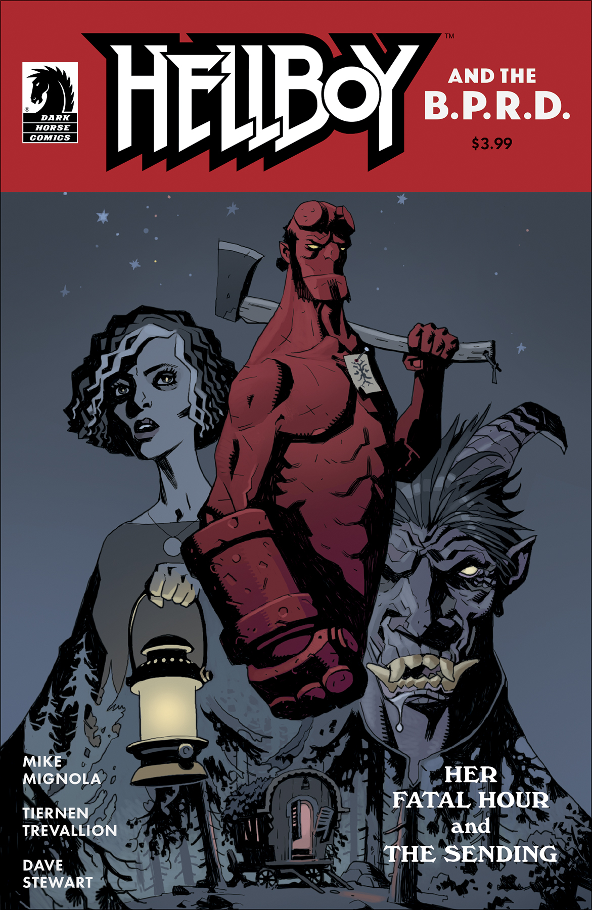 Hellboy & the B.P.R.D. Ongoing #42 Her Fatal Hour Volume 1 Cover A Trevallion