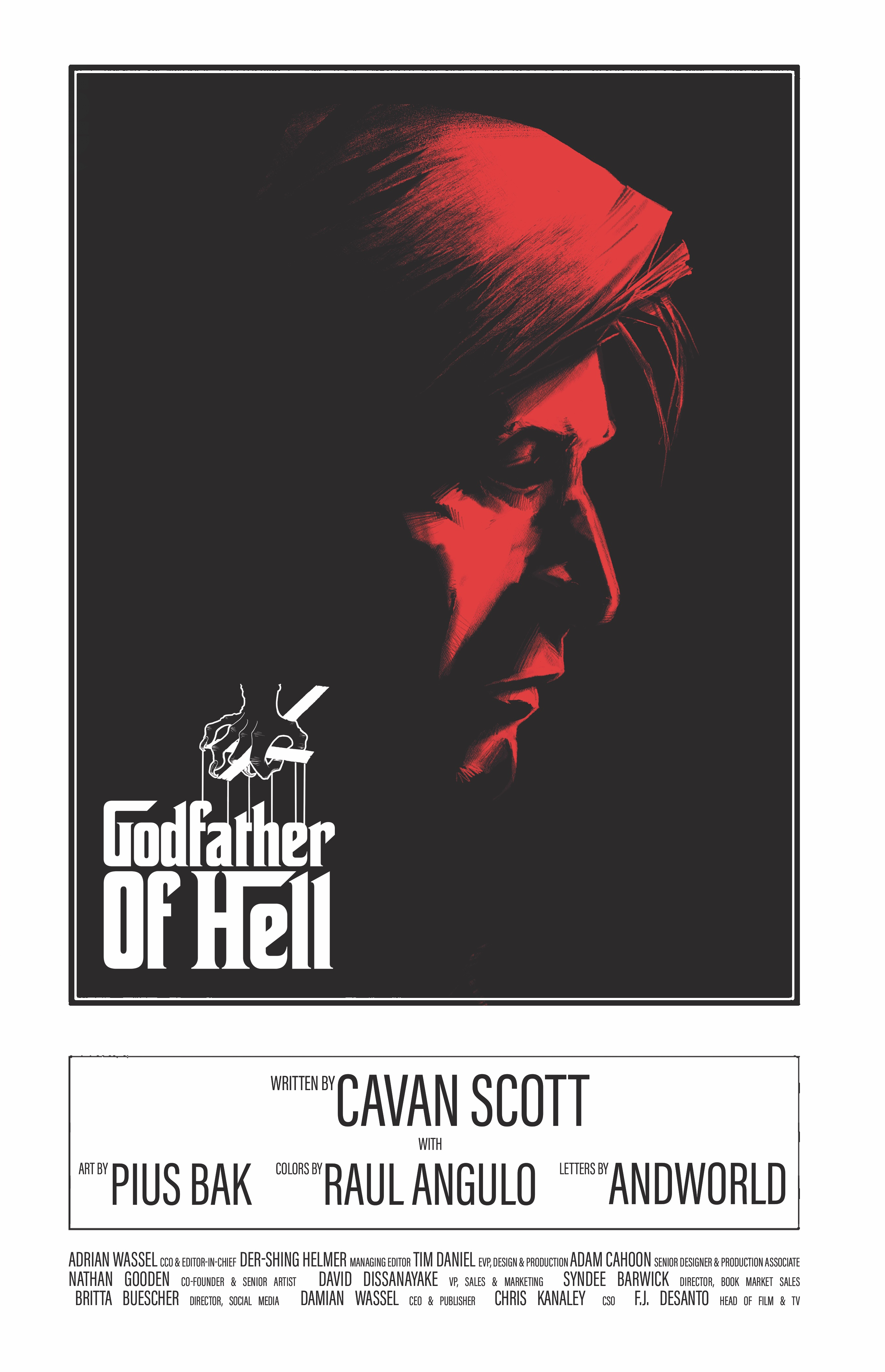 Godfather of Hell #1 Cover C 1 for 5 Incentive Variant (Of 4)