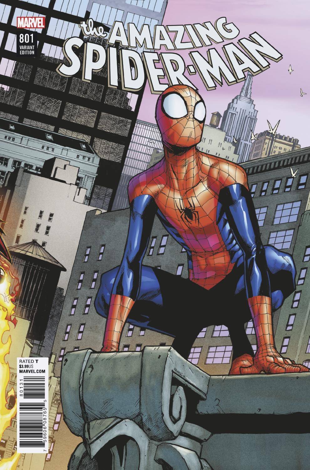 Amazing Spider-Man #801 Ramos Connecting Variant (2017)