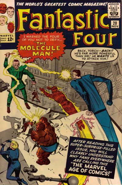 Fantastic Four Volume 1 # 20 Vg (3.5 – 5)