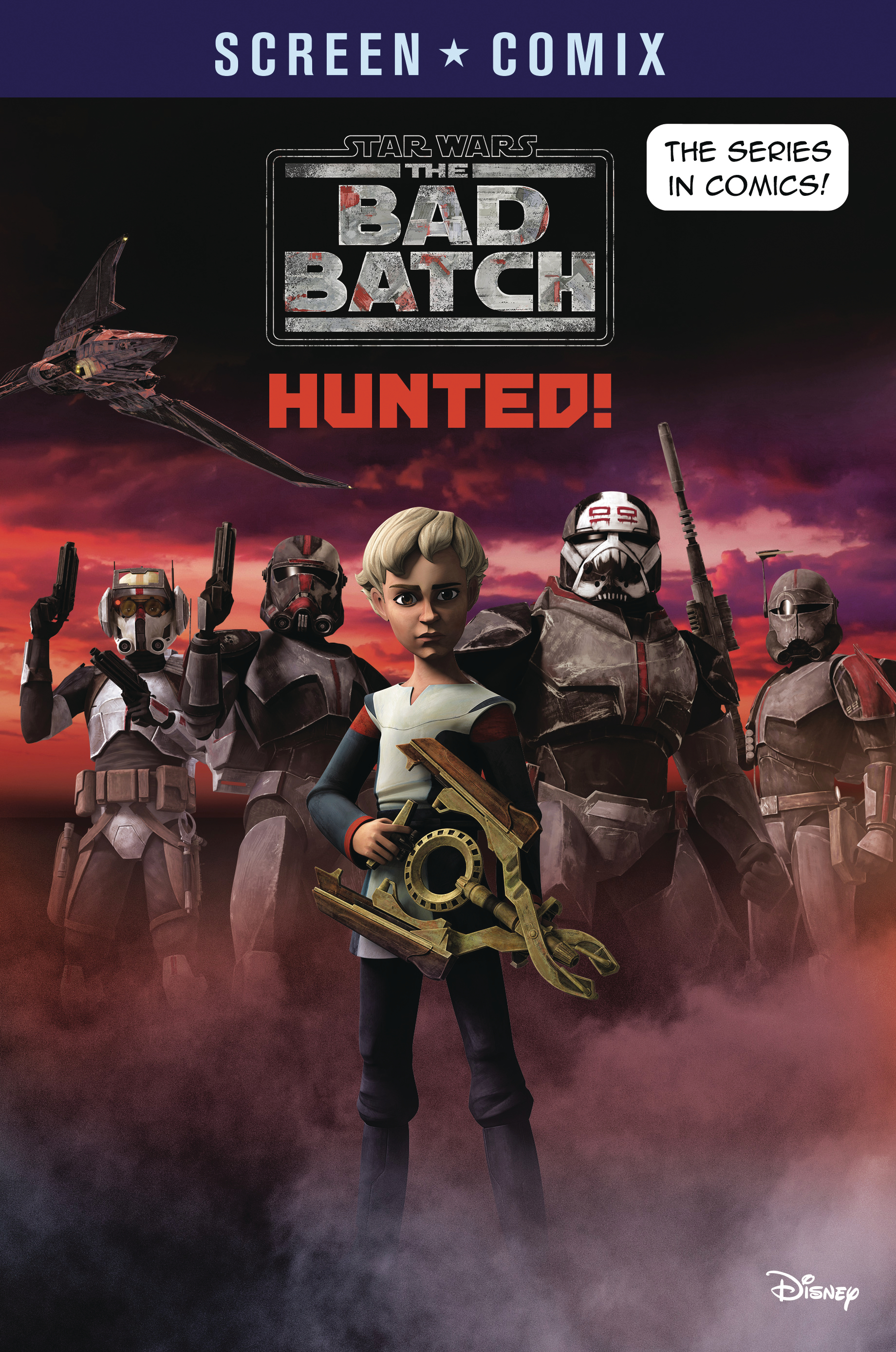 Star Wars Bad Batch Screen Comix Graphic Novel Volume 1 Hunted
