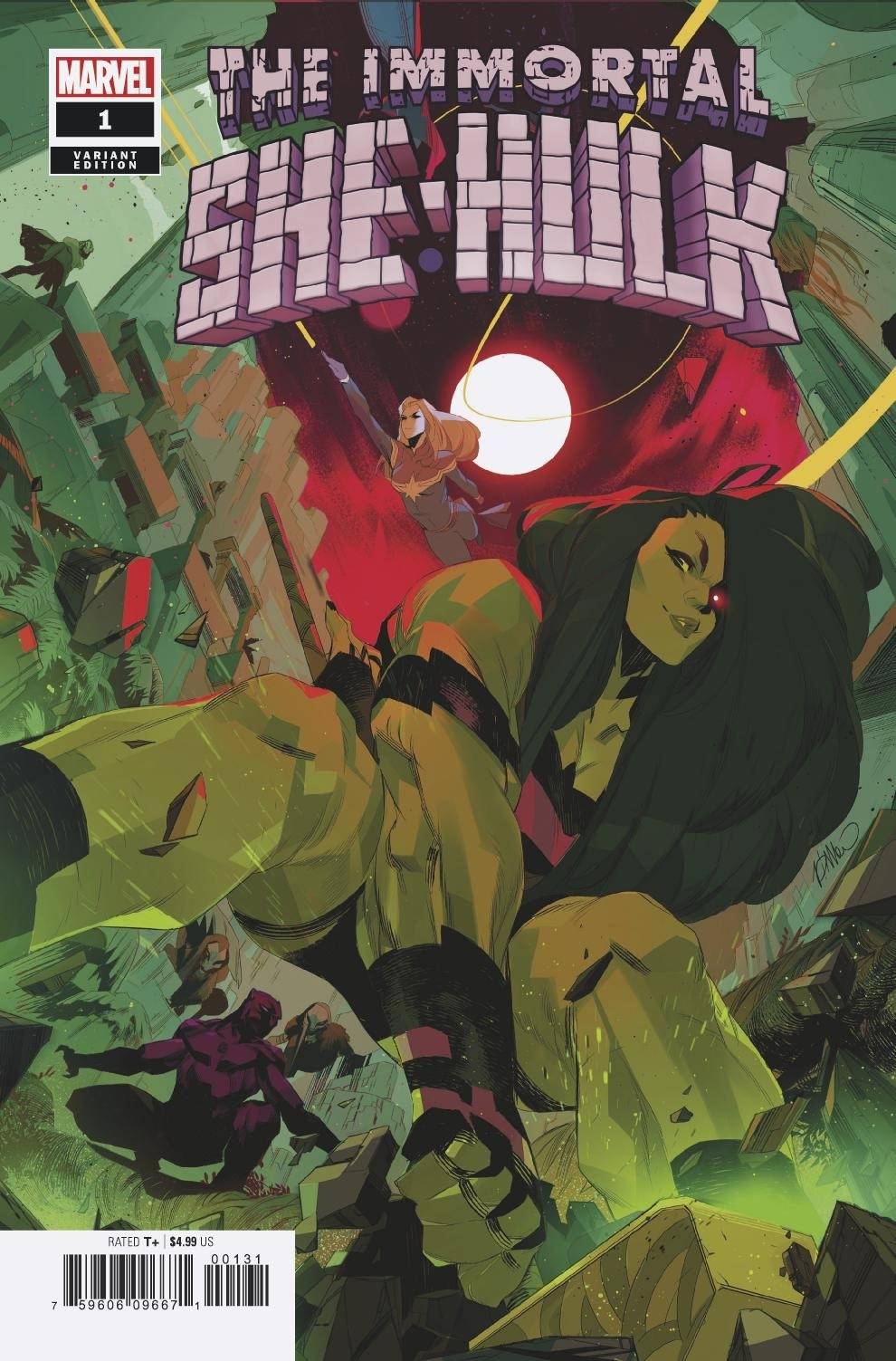 Immortal She-Hulk #1 Di Meo Empyre Variant