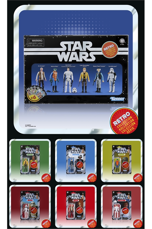 *Pre-Order* Star Wars Retro Collection Star Wars: A New Hope Figure Multipack