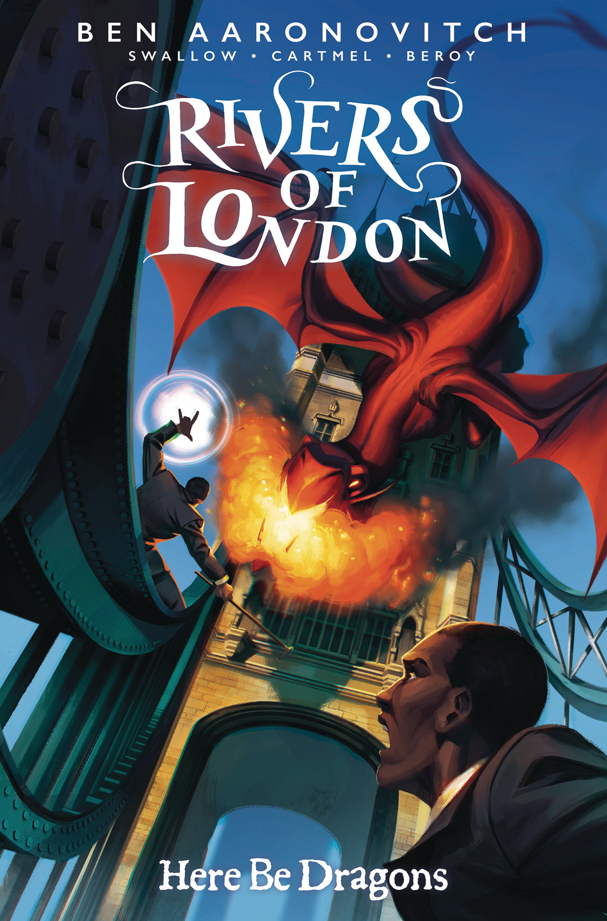 Rivers of London Here Be Dragons #4 Cover A Glass (Of 4)