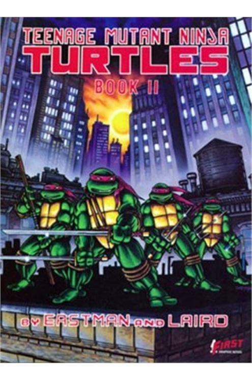 First Comics Graphic Novel (1984-1990) #10 Teenage Mutant Ninja Turtles Book II 1st Print [Stk Img]