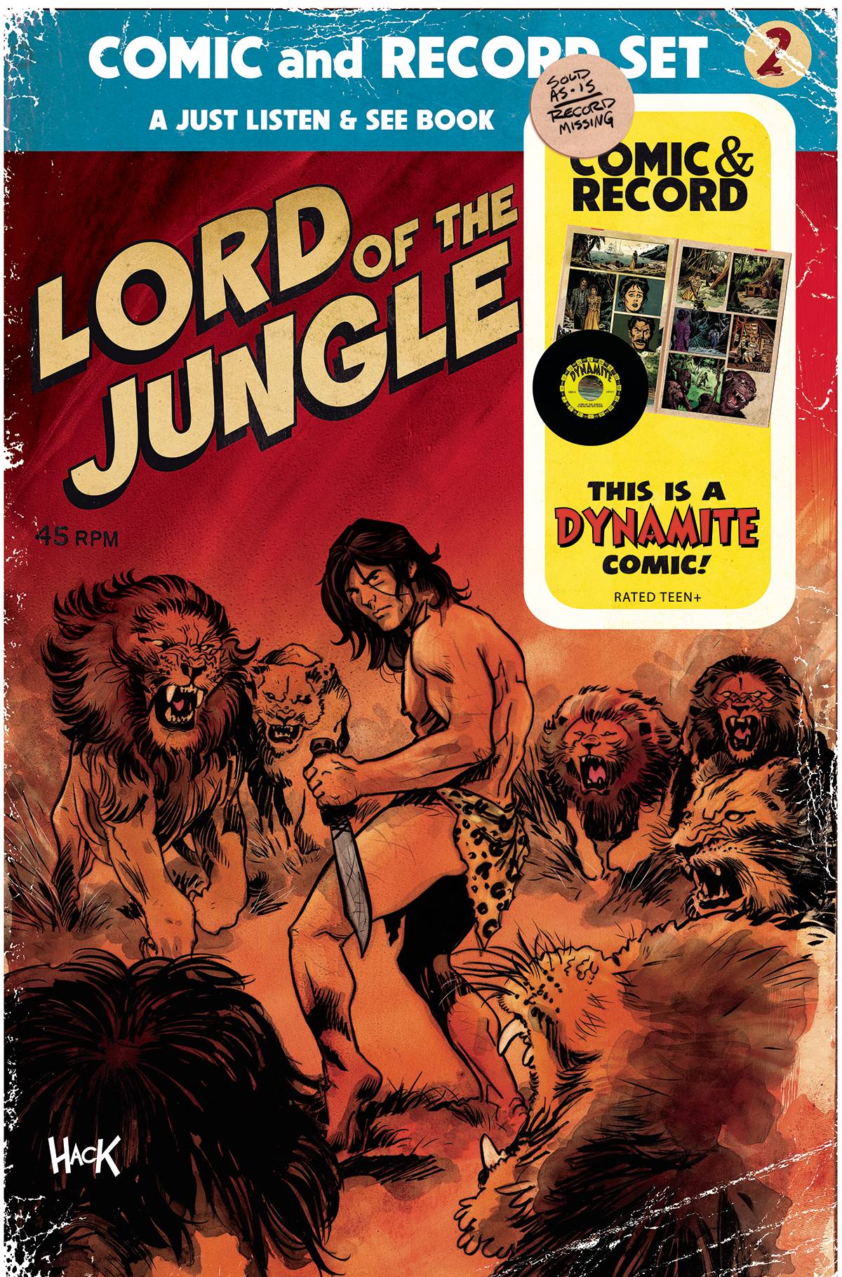 Lord of the Jungle #2 Cover M Last Call Hack Original