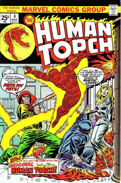 The Human Torch #4-Fine (5.5 – 7)