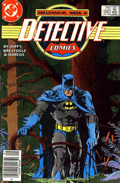 Detective Comics #582 [Newsstand]-Fine (5.5 – 7)