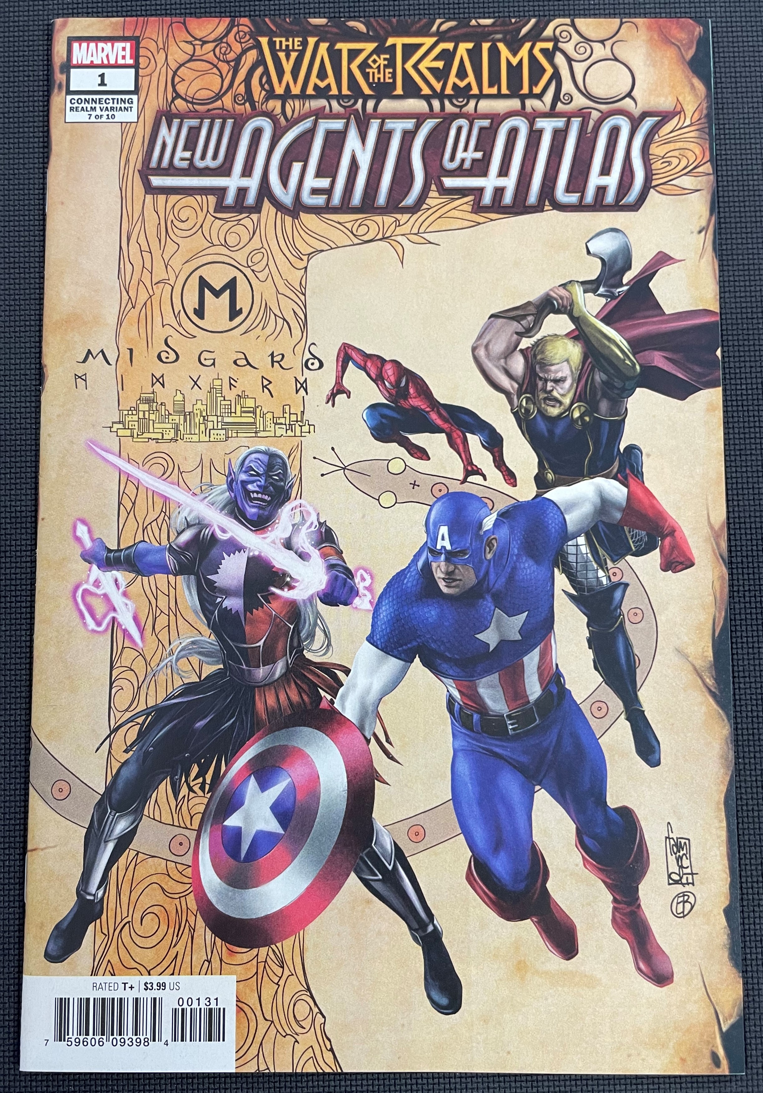 War of The Realms New Agents of Atlas (2019 Marvel) #1B