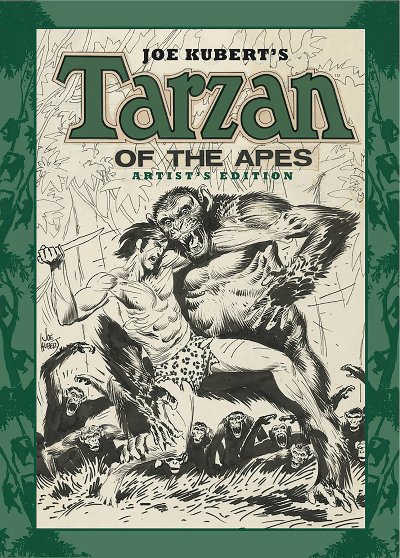 Joe Kubert Tarzan of the Apes Artist Edition Hardcover
