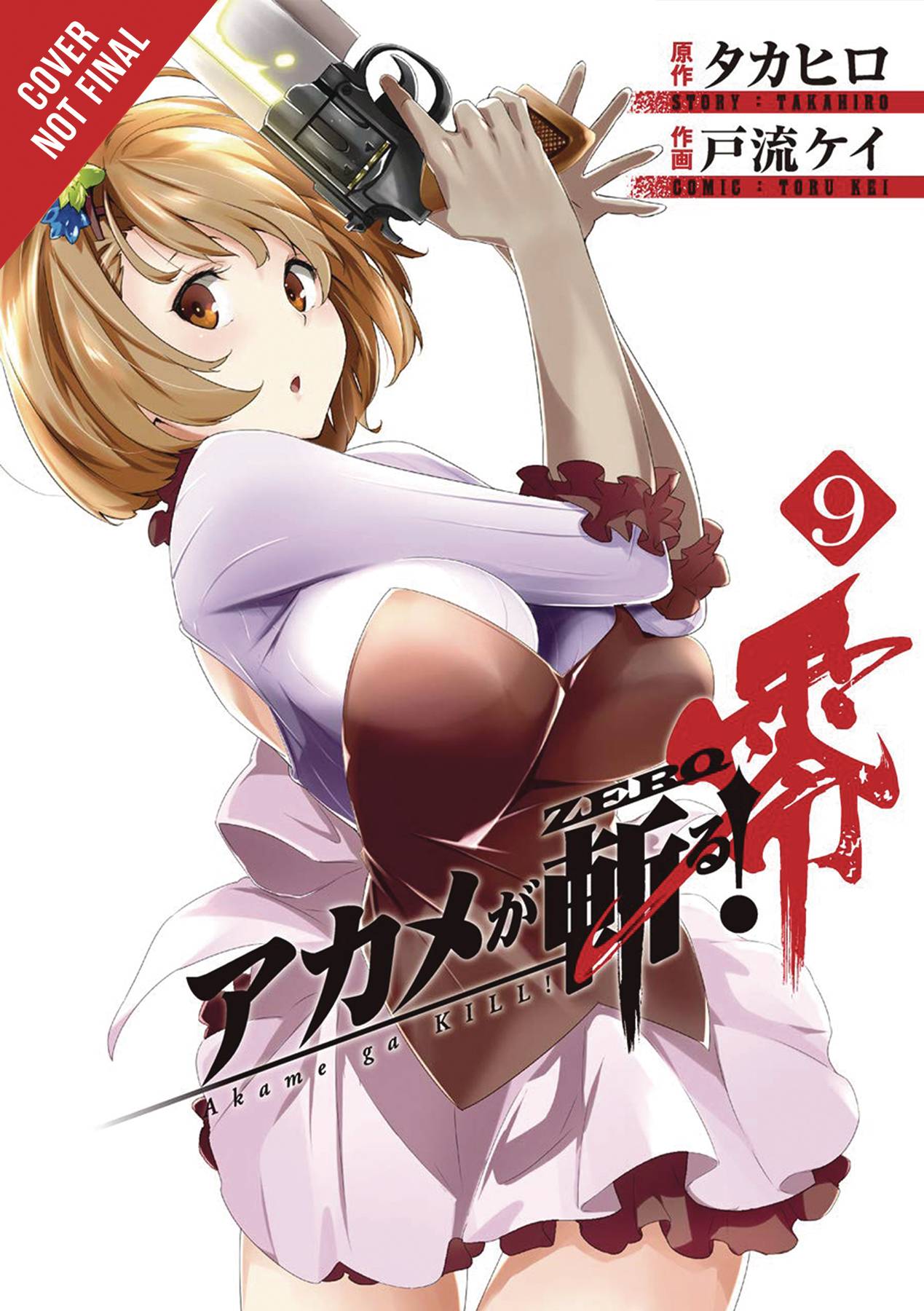 Akame Ga Kill Zero Manga Volume 9