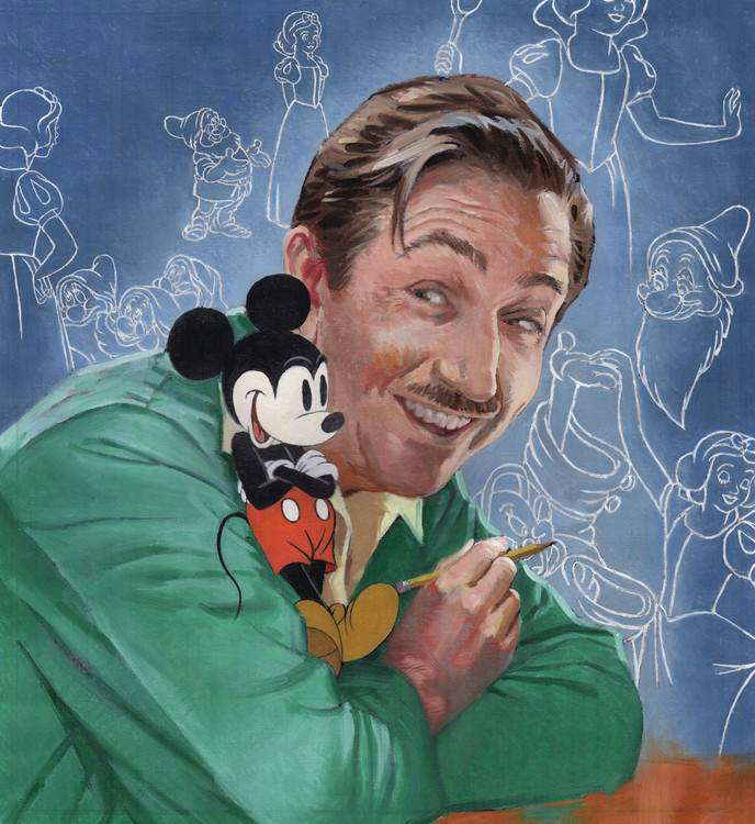 Walts Imagination The Life of Walt Disney Soft Cover