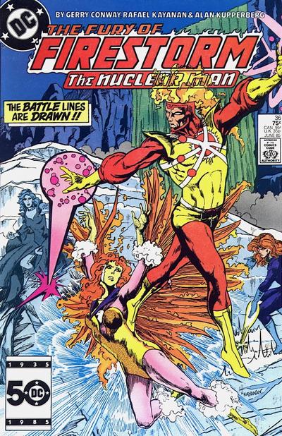 The Fury of Firestorm #36 [Direct]-Very Good (3.5 – 5)