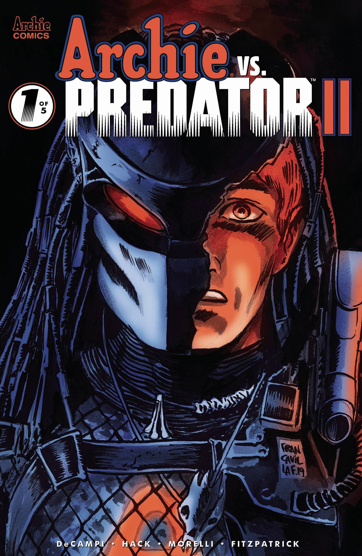Archie Vs Predator 2 #1 Cover D Francavilla (Of 5)