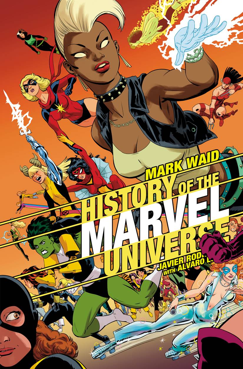 History Marvel Universe Graphic Novel Rodriguez Direct Market Variant