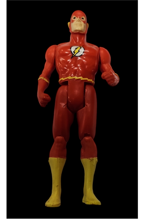 Kenner 1984 Super Powers Flash 4.75 Inch Action Figure Pre-Owned