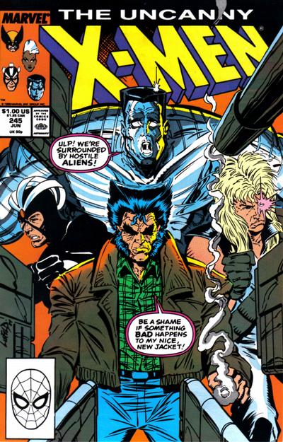 The Uncanny X-Men #245 [Direct] - Vf 