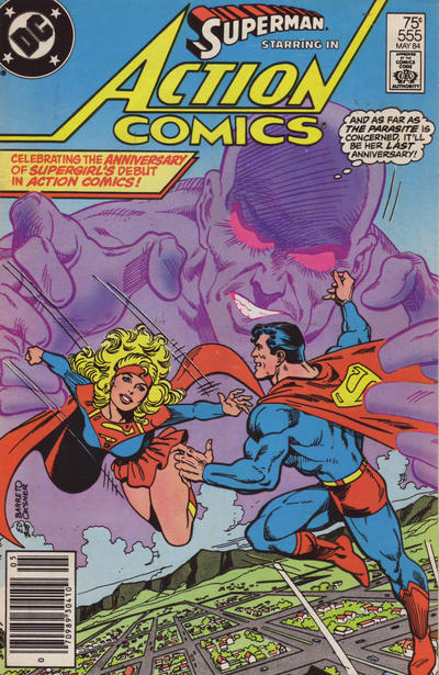 Action Comics #555 [Newsstand]-Good (1.8 – 3)