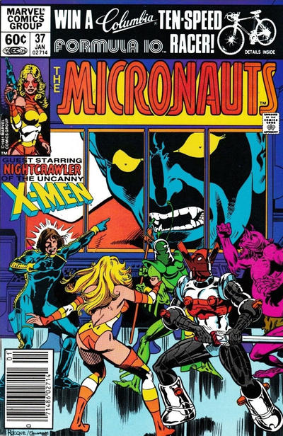 Micronauts #37 [Newsstand] - Fine