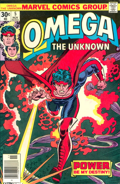 Omega The Unknown #5 [Regular Edition]-Fine (5.5 – 7)