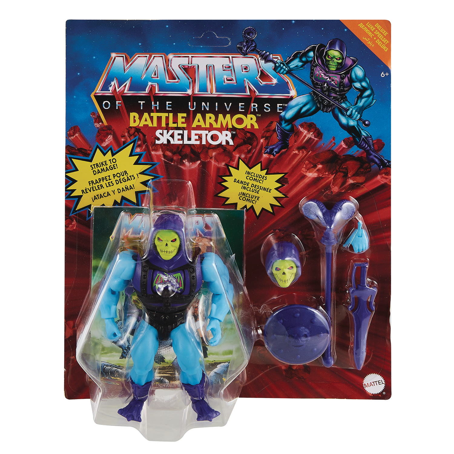 Motu Origins Deluxe Skeletor Action Figure Case