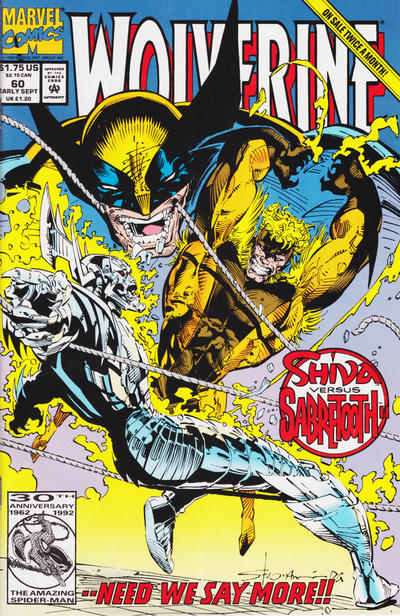 Wolverine #60 [Direct]-Near Mint (9.2 - 9.8)