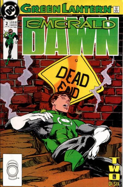 Green Lantern: Emerald Dawn #2 [Direct]-Fine