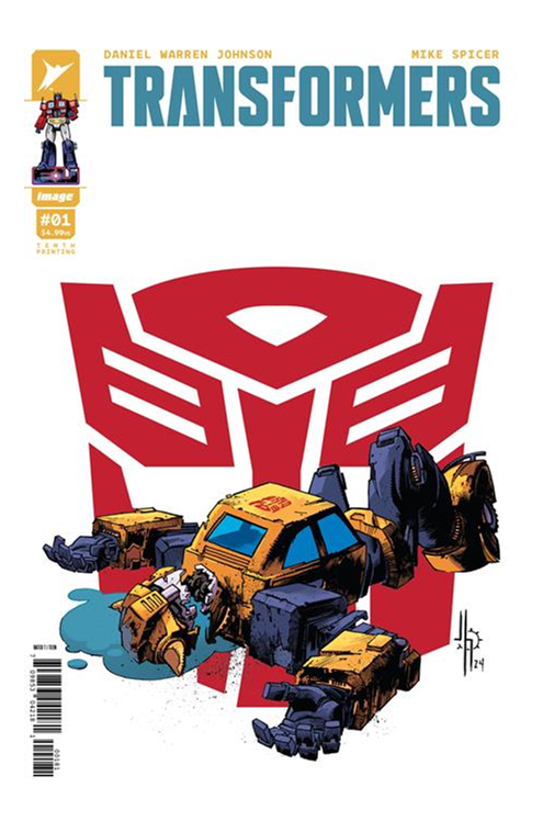 Transformers #1 Tenth Printing Cover H Jason Howard Variant