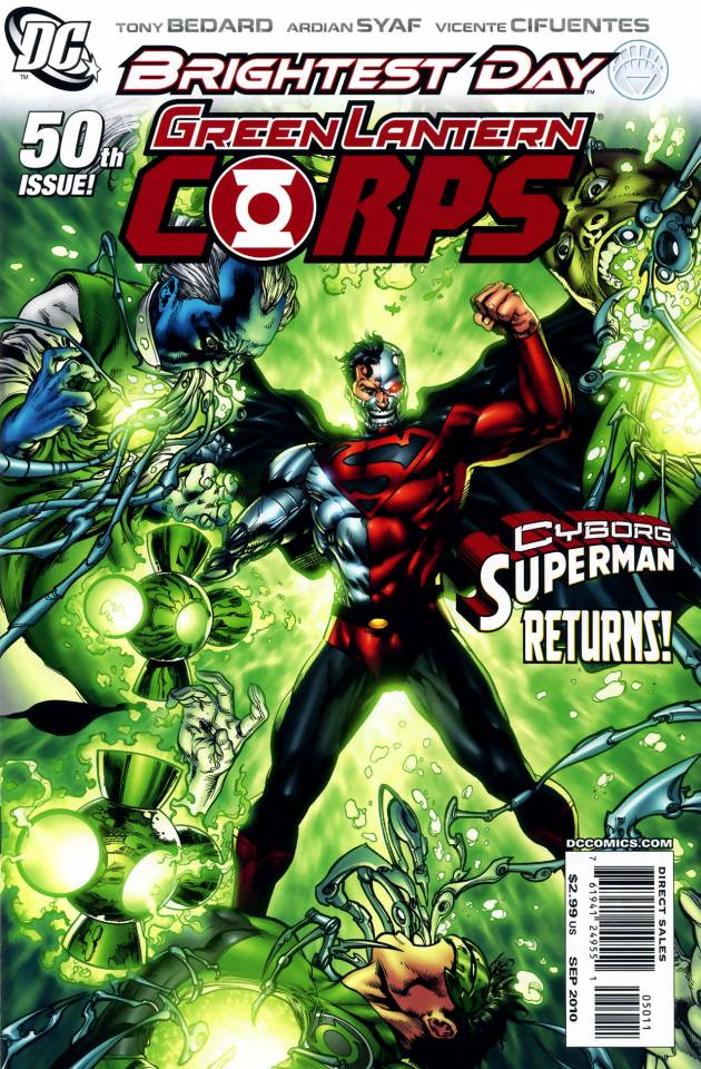Green Lantern Corps #50 (Brightest Day) (2006)